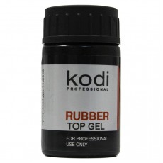Kodi Rubber Top Gel Каучуковое верхнее покрытие Tоп для гель-лака шеллака 14 мл